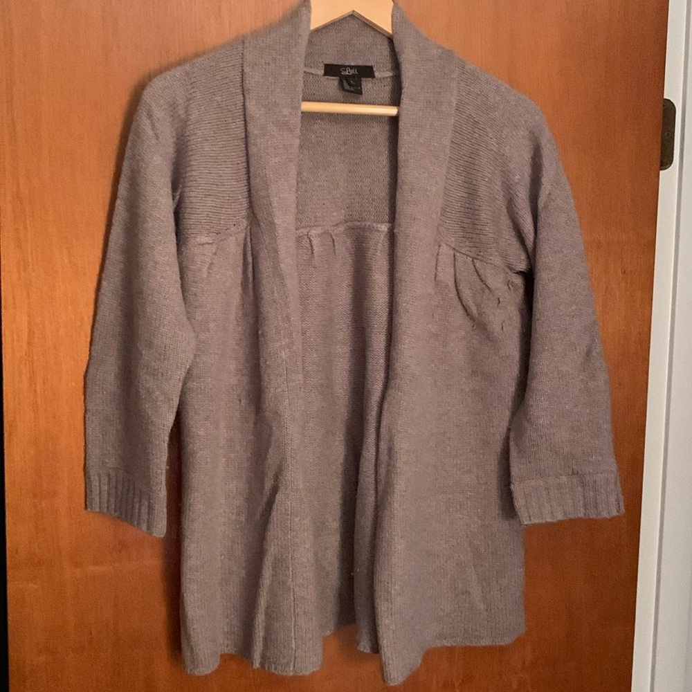 Open front cardigan
